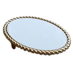 Western 11977 Gold Buckle with Sublimation Insert